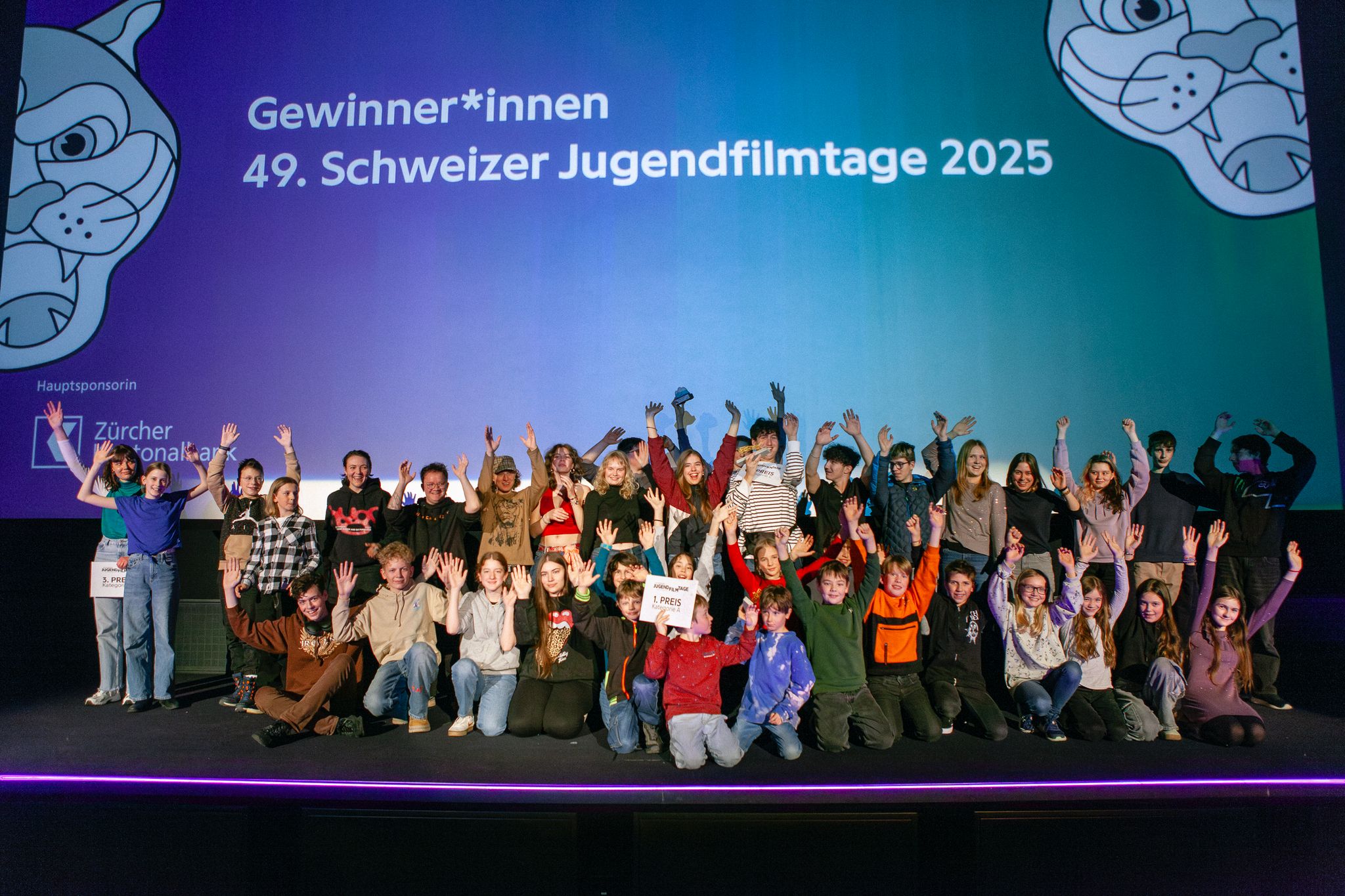 Gewinner*innen 49. Schweizer Jugendfilmtage 2025