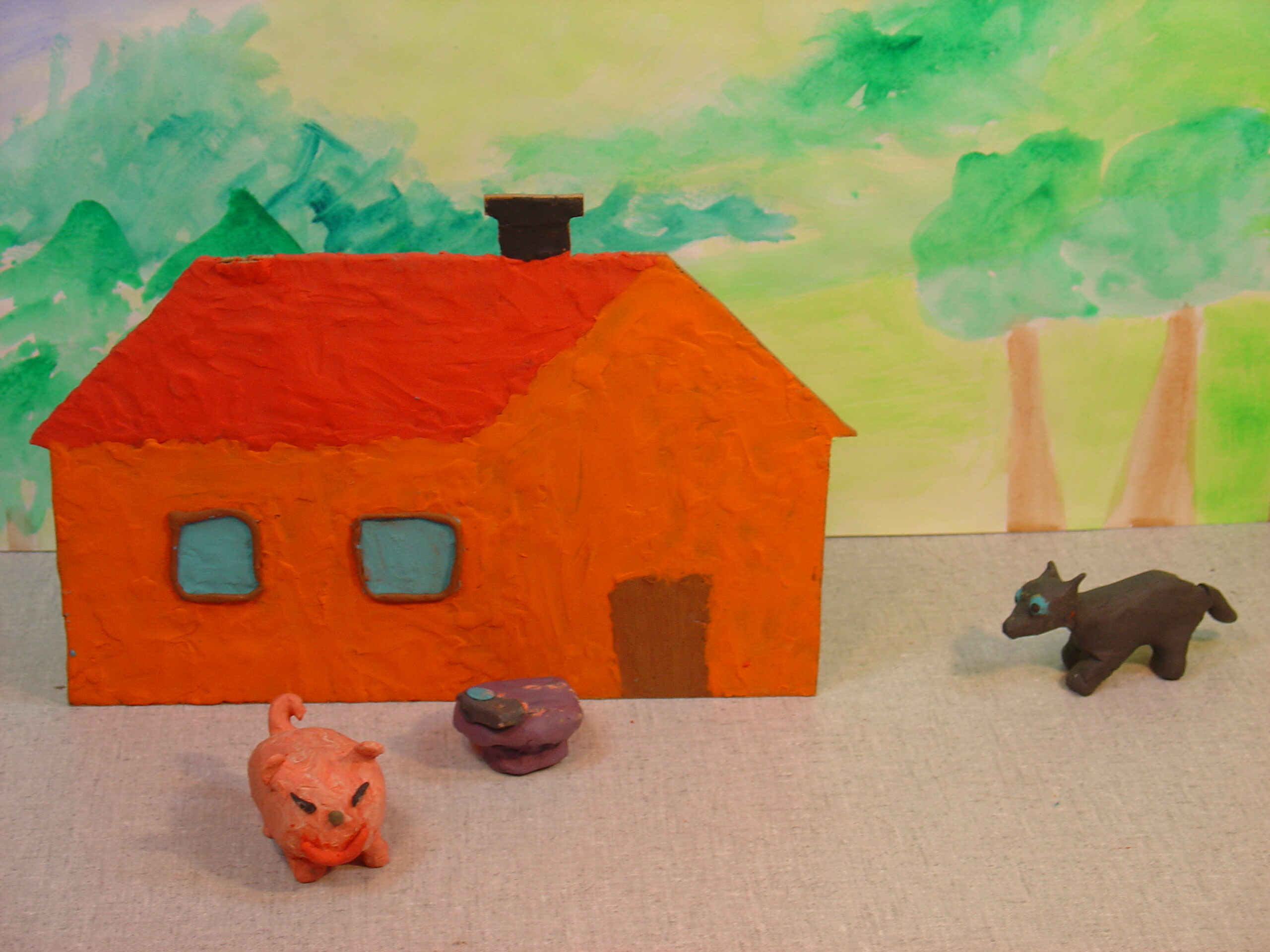 Filmstill «Wolfi auf freier Pfote»