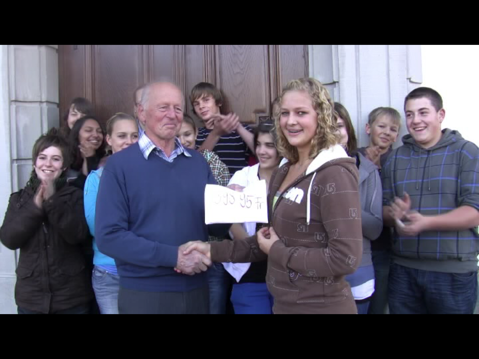 Filmstill «Spenden für Kolumbien»