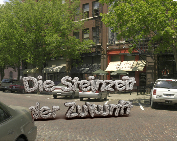 Filmstill «Die Steinzeit der Zukunft»
