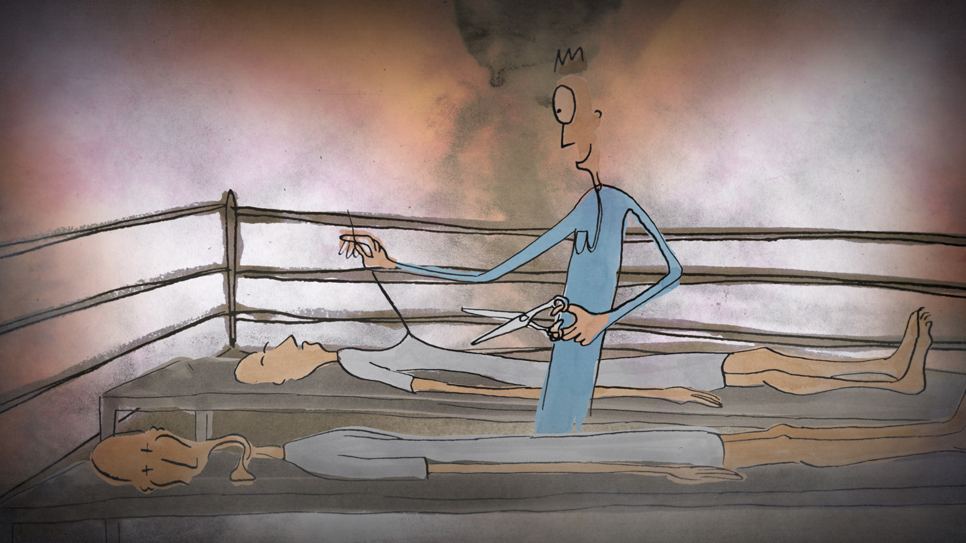 Filmstill «Dr.M vs. Dr.Z»