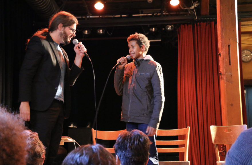 Damien Hauser erste Gewinner der «Klappe Auf!» Pitching Competition